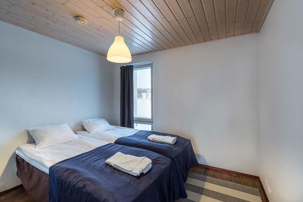 Santas Chalets Rakka Kilpisjarvi Bedroom Upstairs Apartment