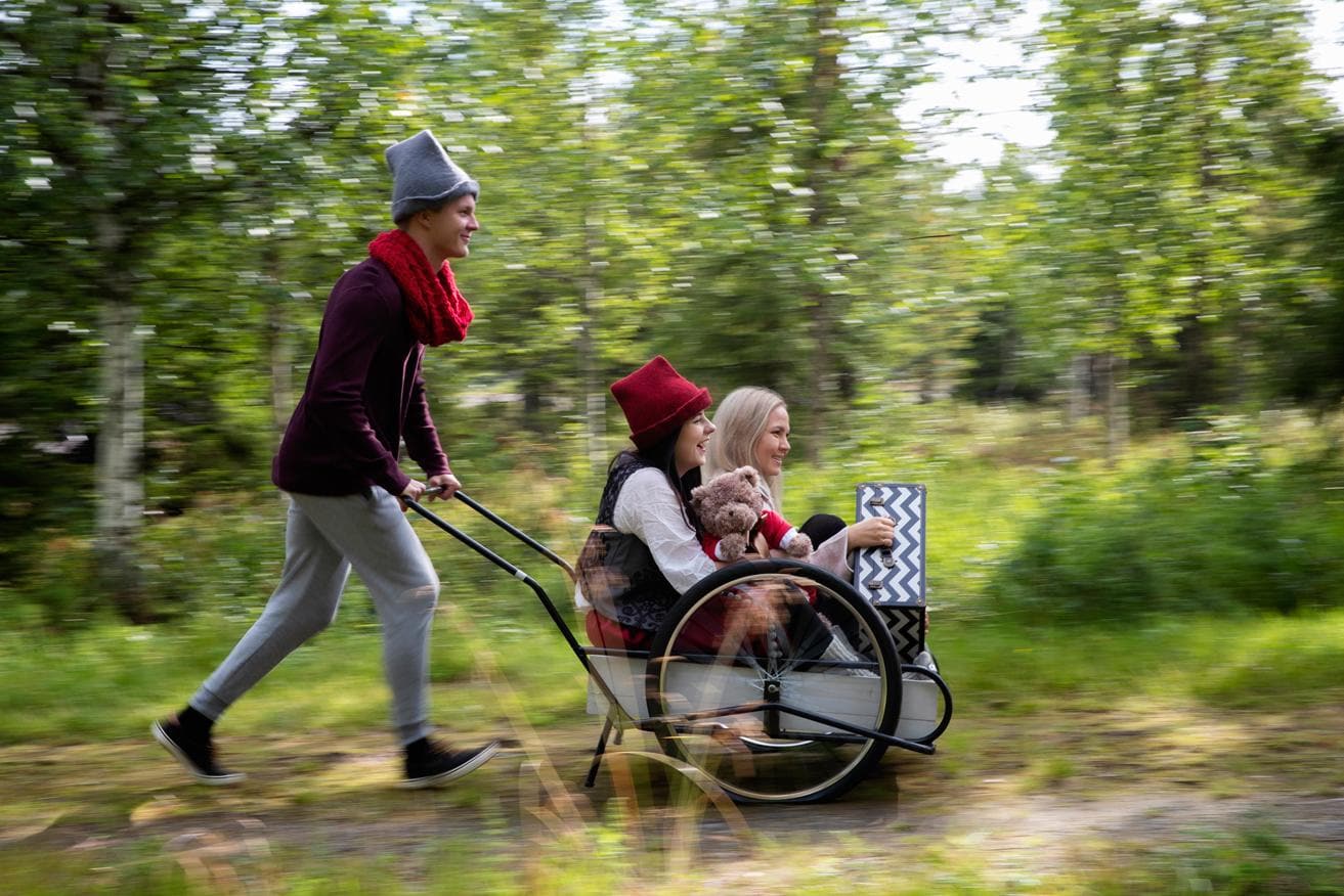 Näin saavut meille