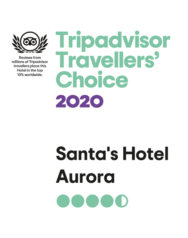 santa's Hotel Aurora Tripadvisor Traveller's Choice 2020